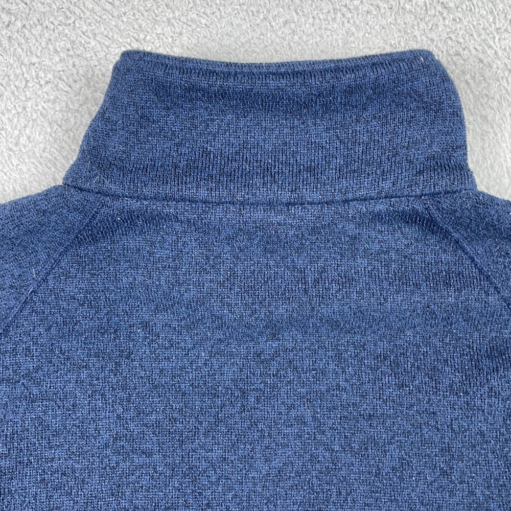 The North Face Gordon Lyons 1/4 Zip Fleece Mens XL Blue Sweater Knit Pullover - Picture 7 of 12